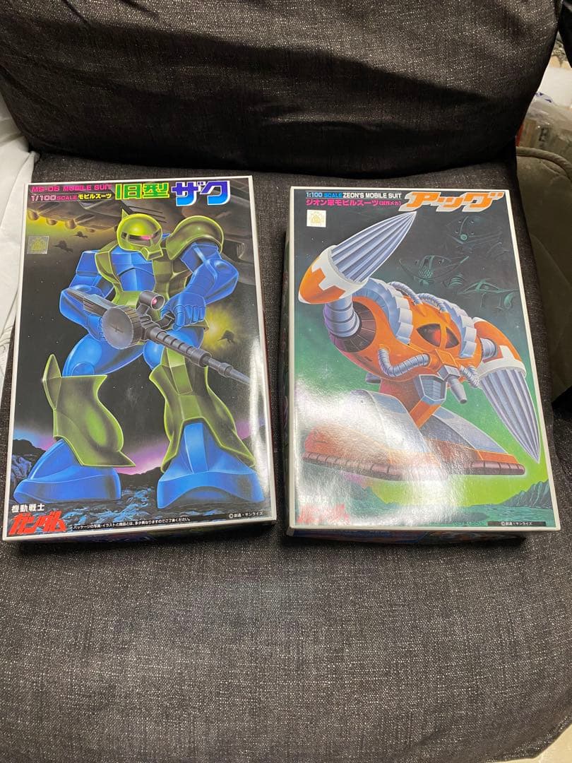 【年末年始緊急出品】旧キット1/100 1/144 ガンプラセット 赤バンダイ