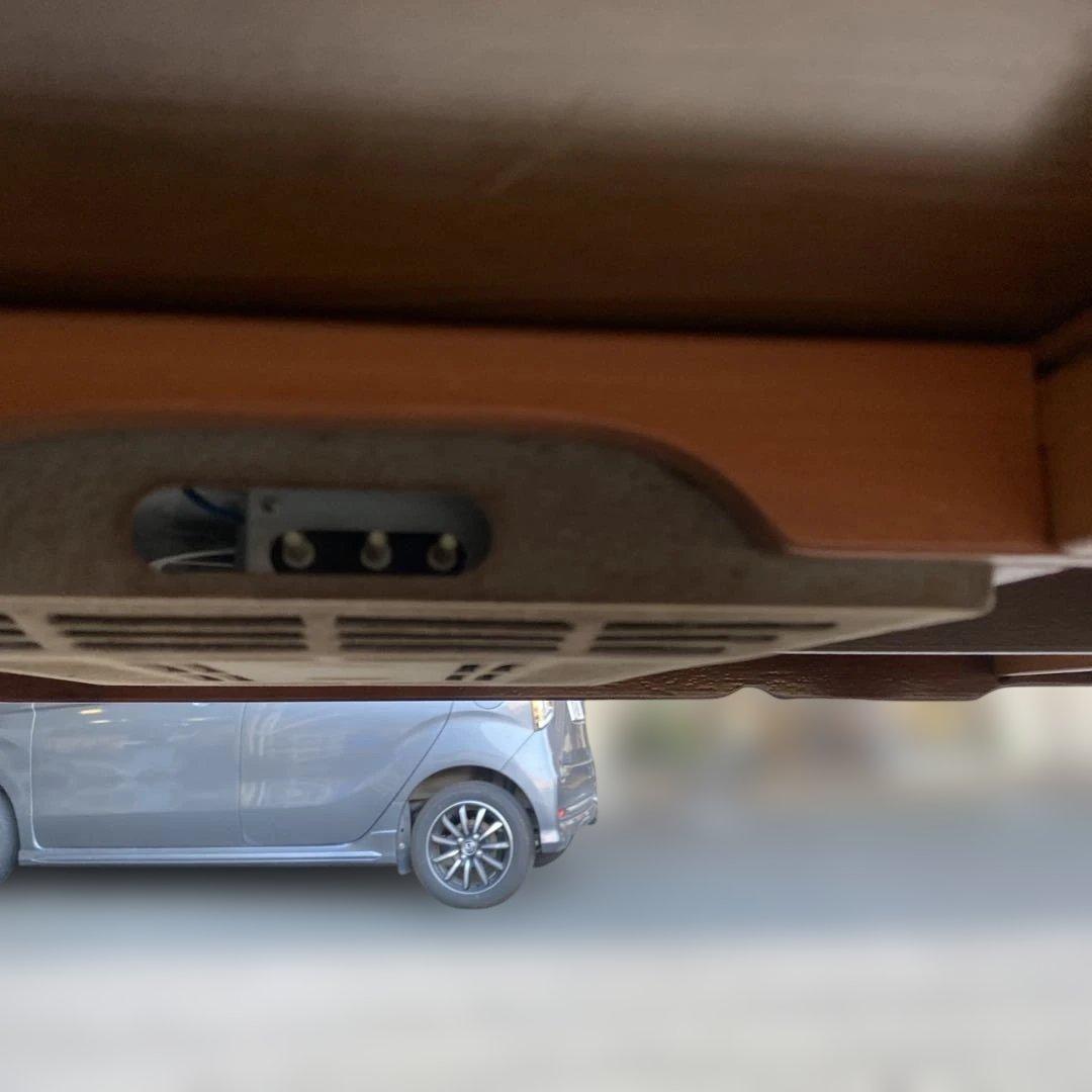 引き取りも歓迎家具調こたつ 長方形 木製こたつテーブル ダーク