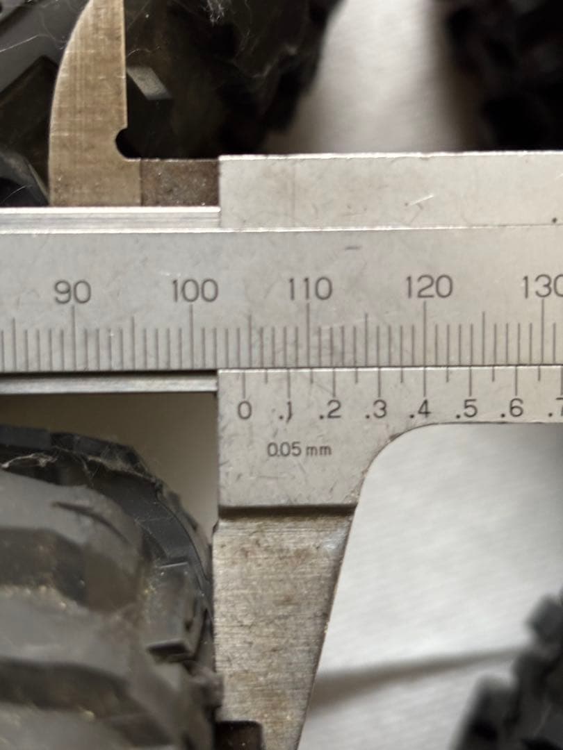 PRO LINE TRENCHER X 1/8 用タイヤホイール 17ミリ ハブ