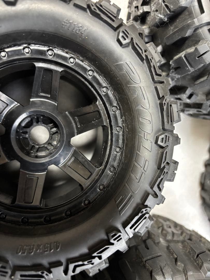 PRO LINE TRENCHER X 1/8 用タイヤホイール 17ミリ ハブ