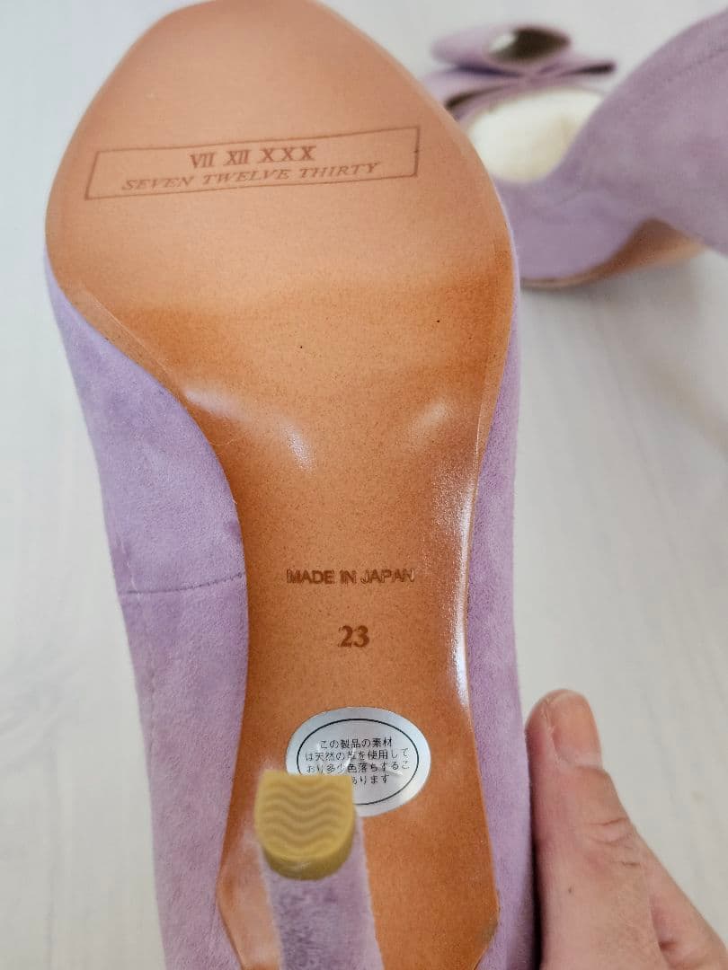《新品未使用》　セブントゥエルブサーティリボン　パンプス