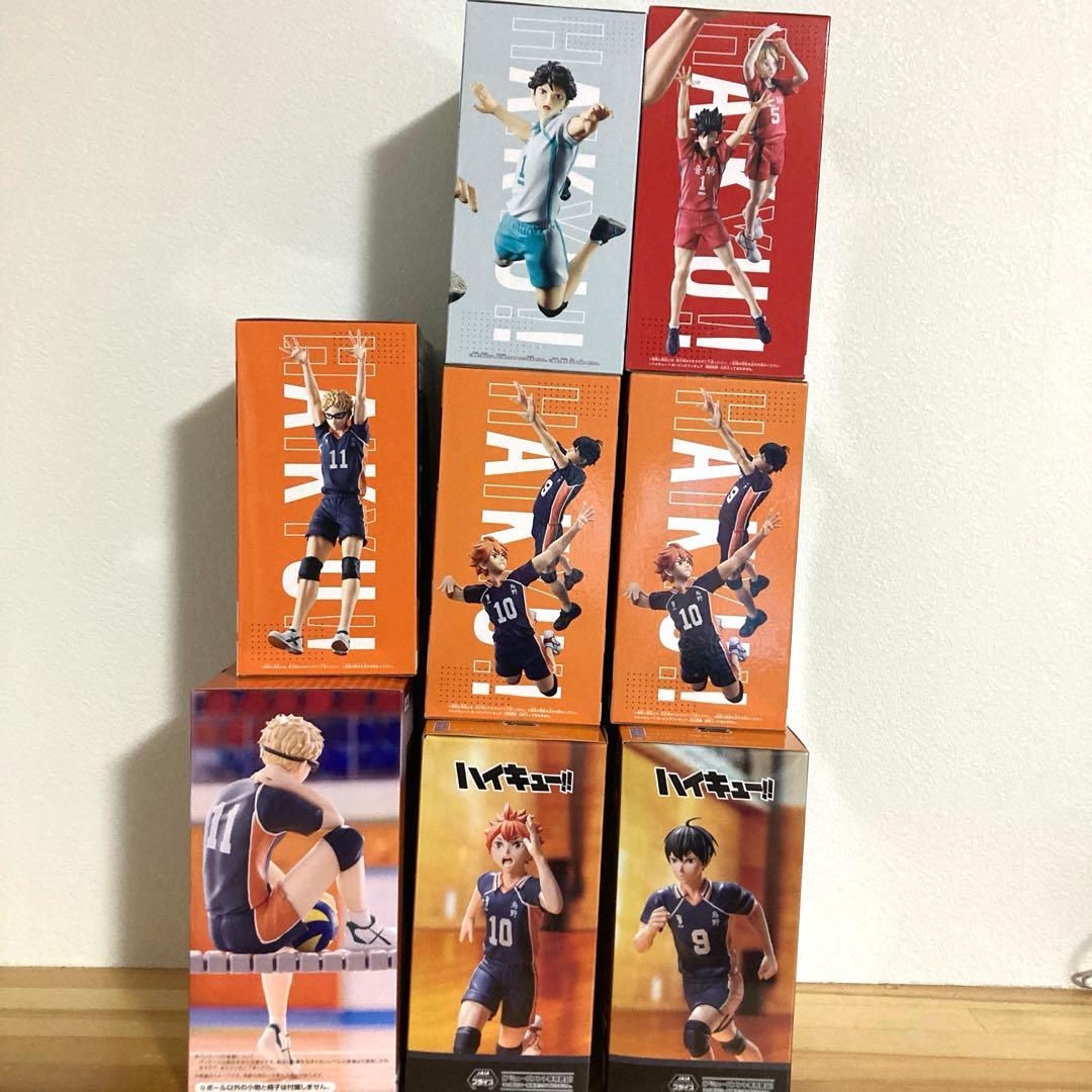 ハイキュー!! フィギュア8点 まとめ売り - メルカリ