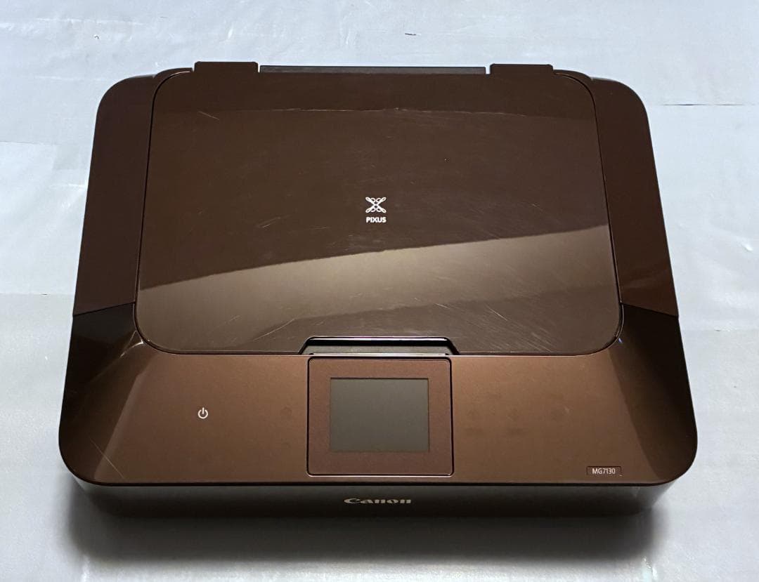動作OK！！】Canon キャノン プリンタ MG7130 ブラウン - メルカリ