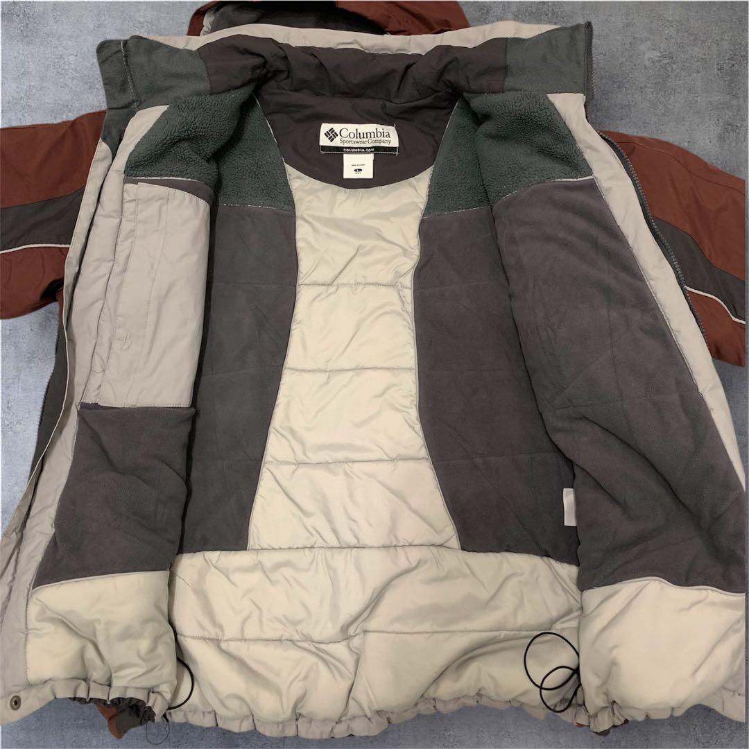 00s Columbia mountain jacket 茶色 テック系 y2k - メルカリ