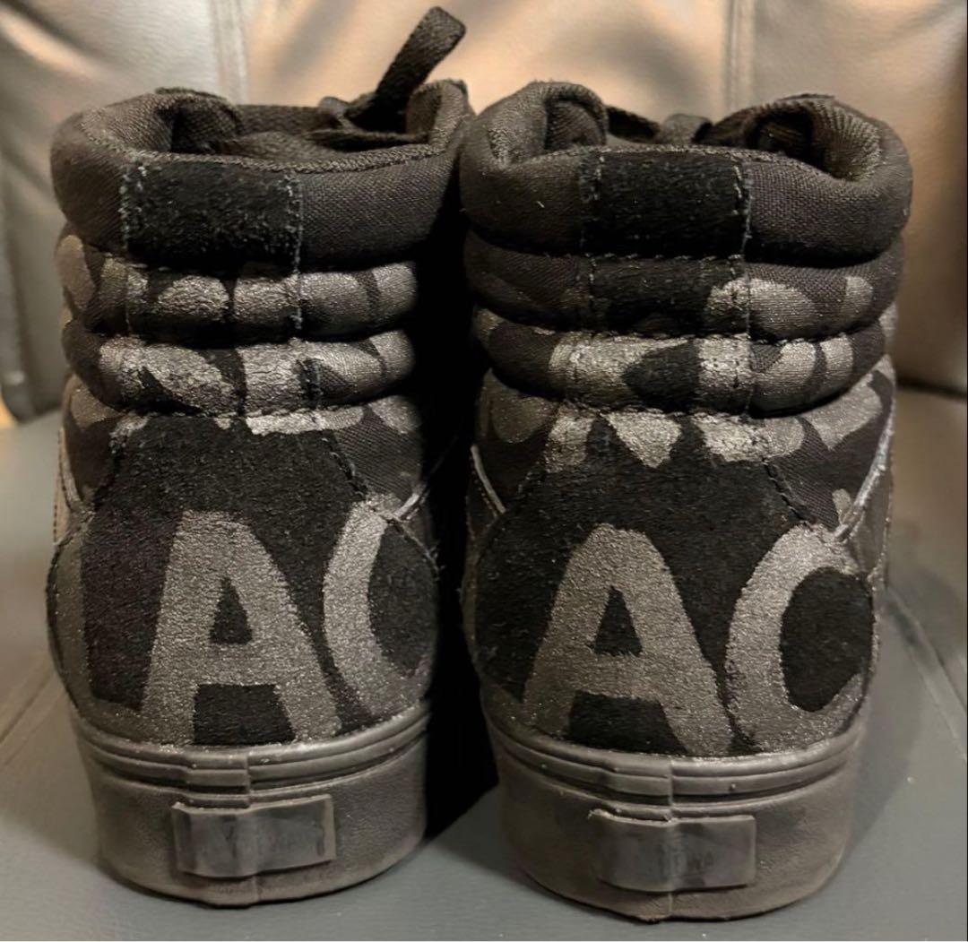 コムデギャルソン　vans ハイカットスニーカー　美品　26.0cm