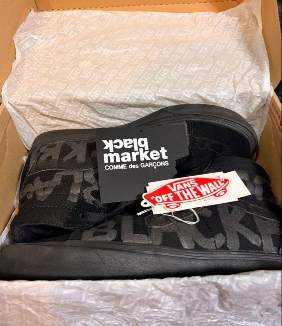 コムデギャルソン　vans ハイカットスニーカー　美品　26.0cm