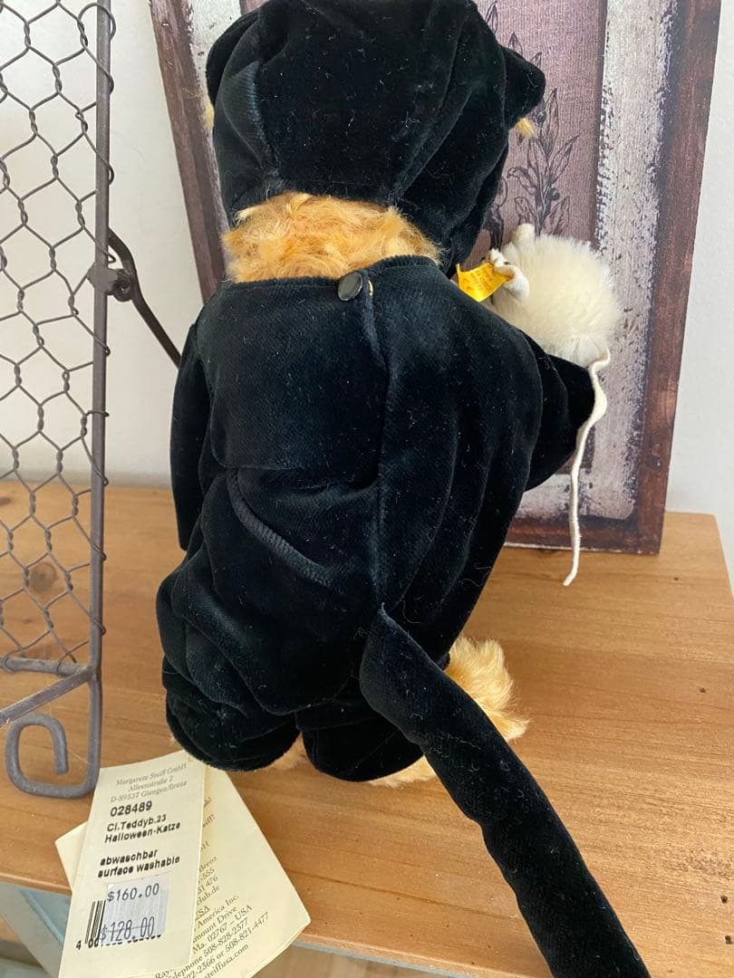 未使用シュタイフハロウィンベア黄色タグ