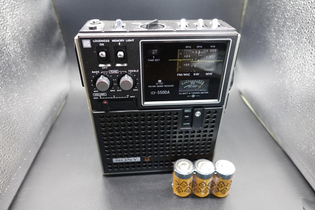 整備動作品 ソニー Newスカイセンサー ICF5500A 整備動作品 ソニー Newスカイセンサー ICF5500A - メルカリ