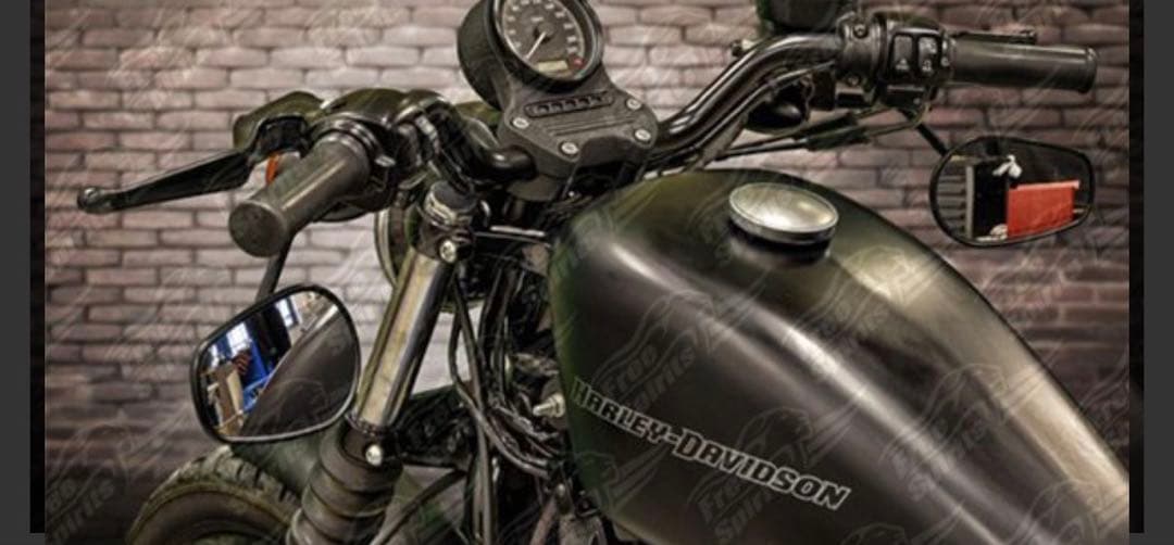 フリースピリッツ ミラーブラケットUSD (アップサイドダウン)説明書付き