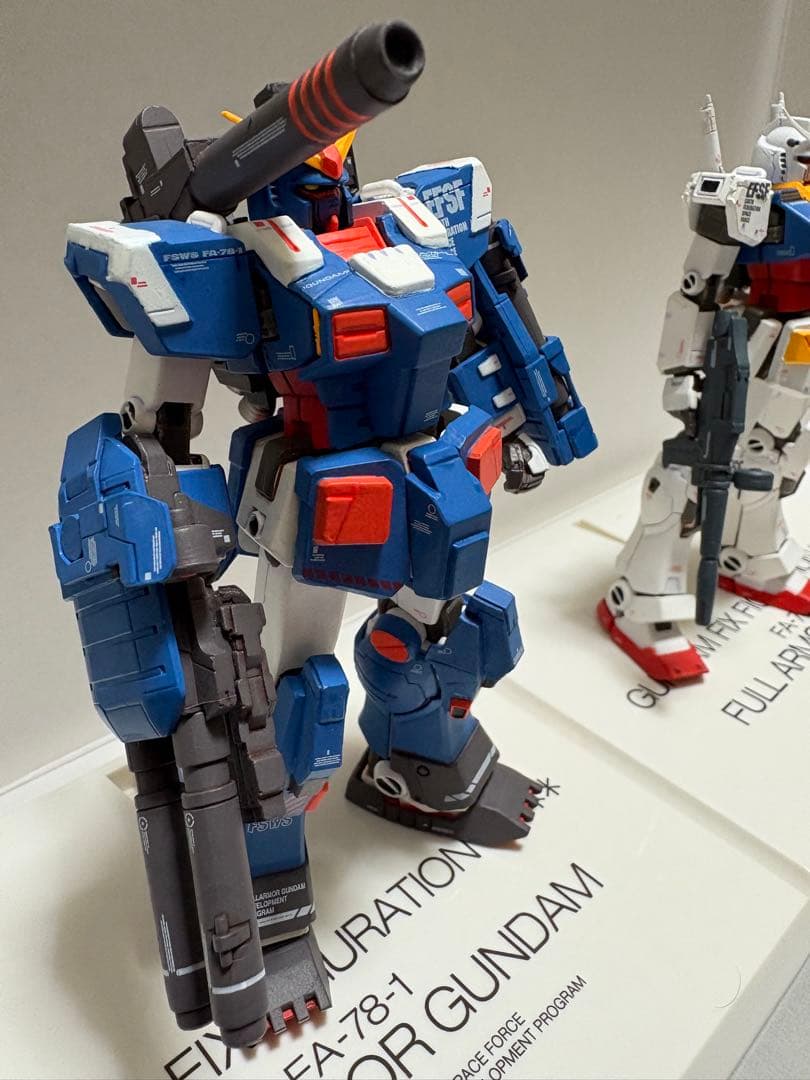 ガンダムフィックスフィギュレーションLIMITED フルアーマーガンダムブルー