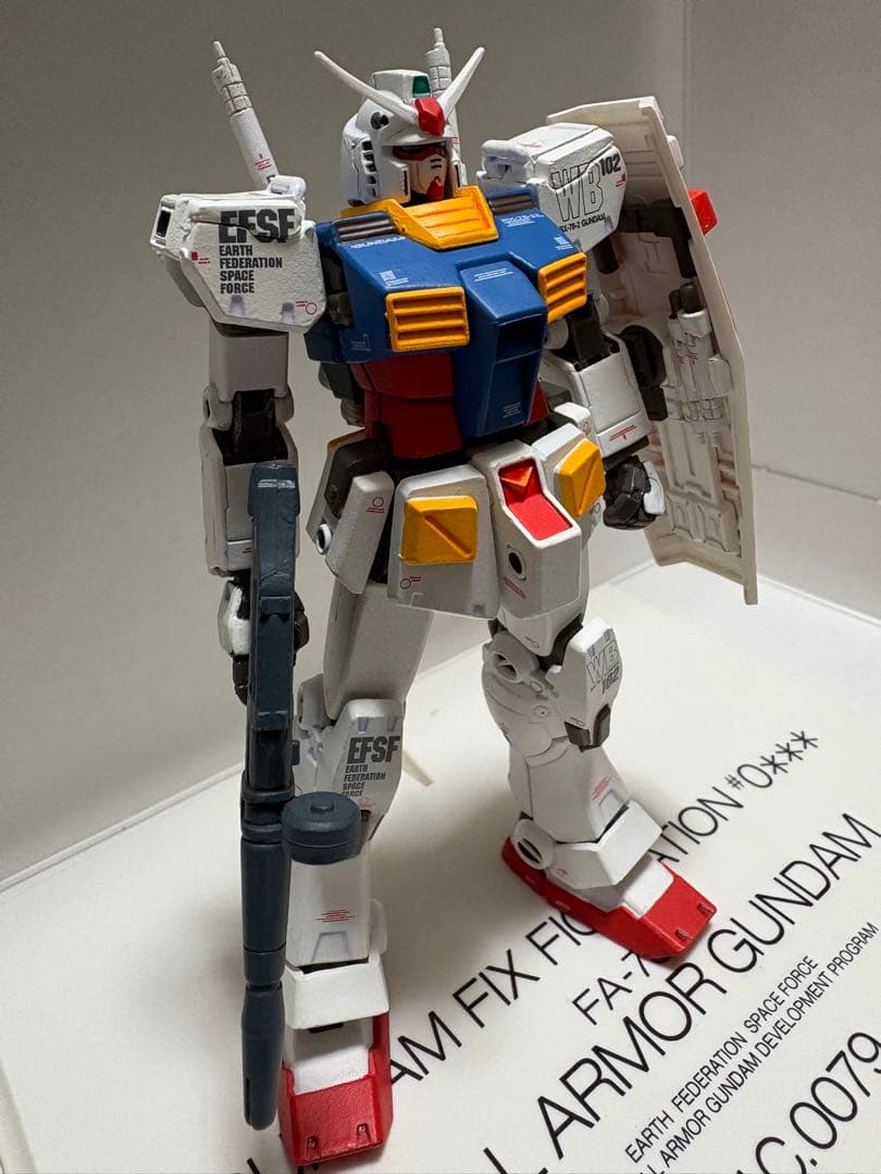 ガンダムフィックスフィギュレーションLIMITED フルアーマーガンダムブルー