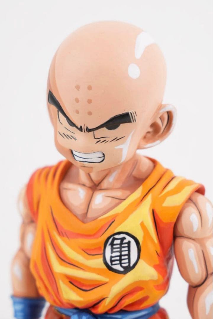 ドラゴンボール フィギュア 一番くじ クリリン　二次元彩色 リペイント 2D
