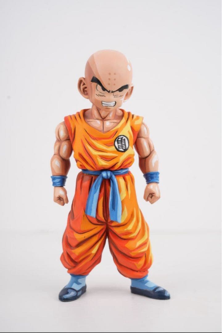 ドラゴンボール フィギュア 一番くじ クリリン　二次元彩色 リペイント 2D