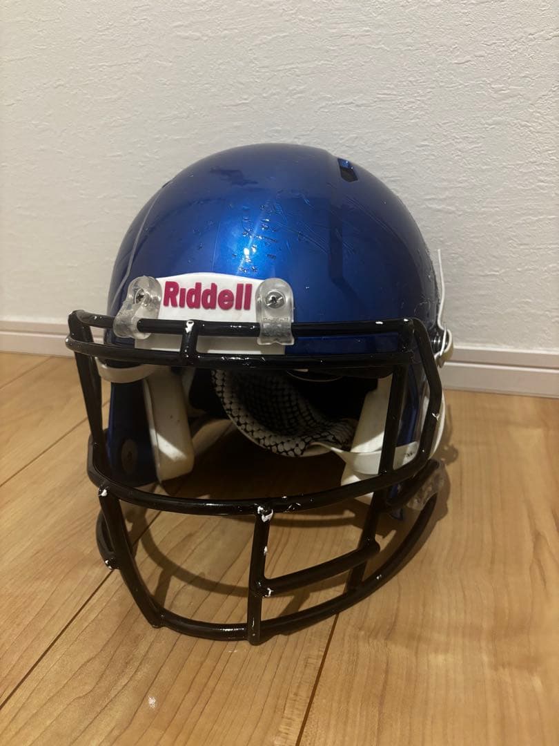 Riddell アメリカンフットボールヘルメット 青の通販｜www.reigneleven.com