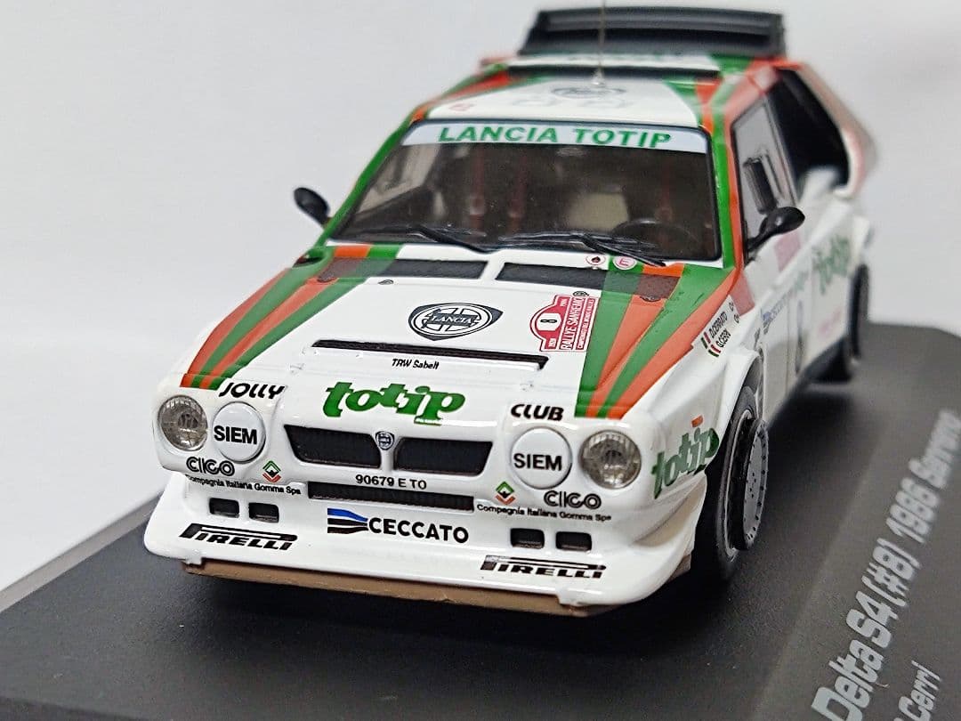 hpi racing 1/43 ランチア デルタ S4 #8 1986 サンレモ - メルカリ