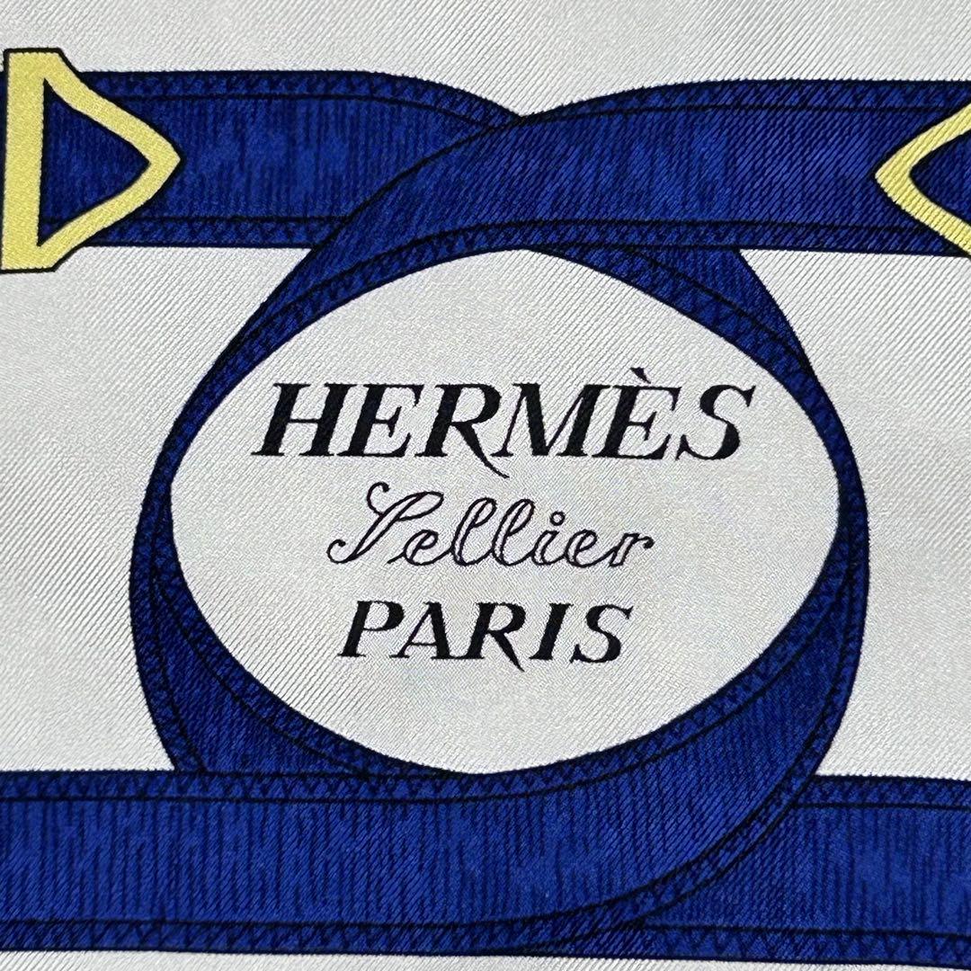 【HERMÈS】スカーフ カレ90 エプロン・ドール 黄金の拍車《最終価格》