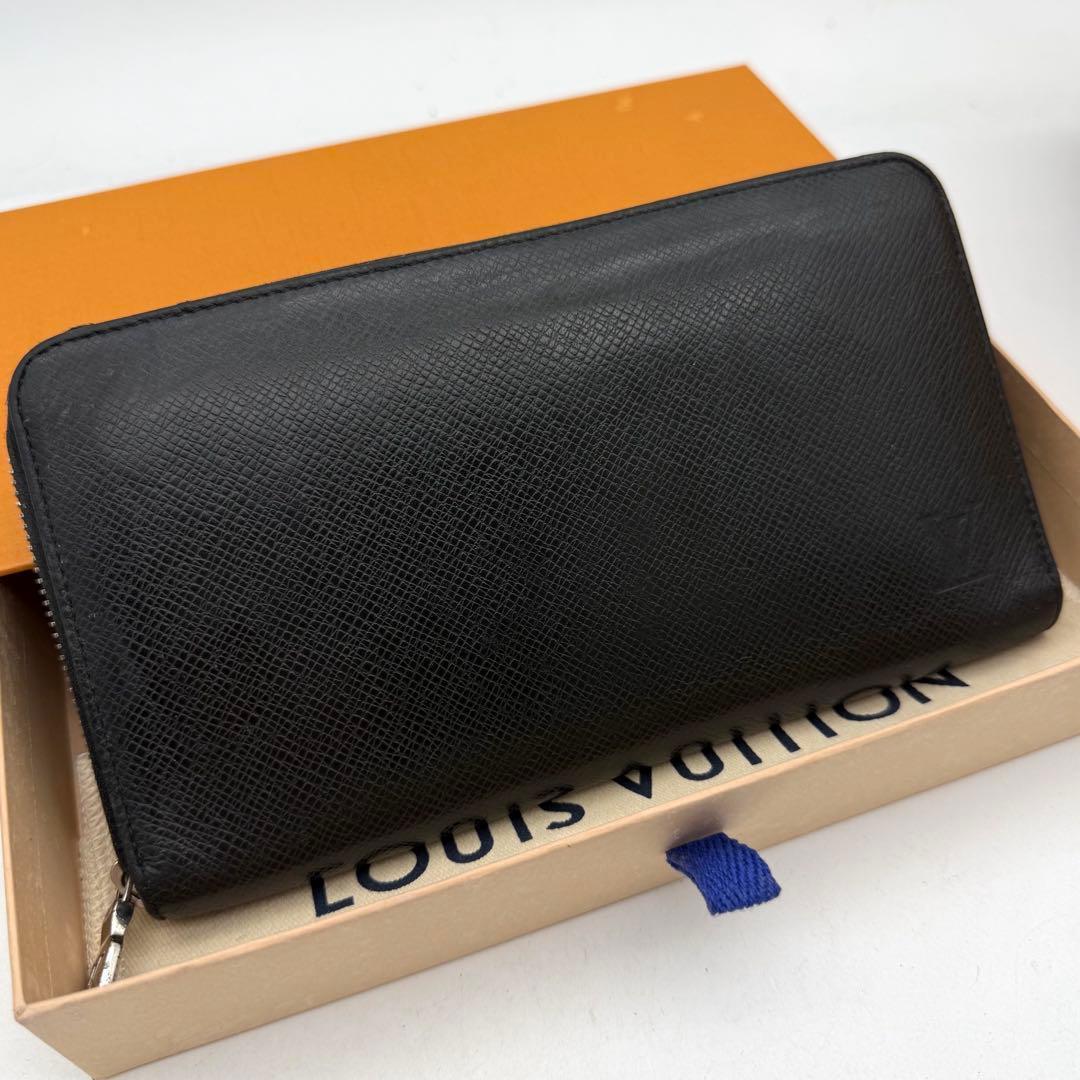 ルイヴィトン ジッピーオーガナイザー タイガ ノワール 黒 長財布