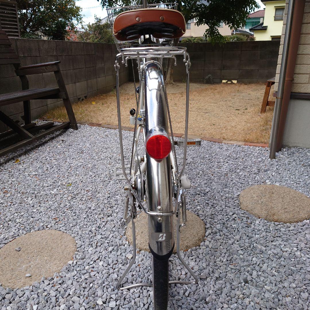 引き取りのみ LOCOCO シティサイクル ホワイト - 自転車本体低 価格 通販