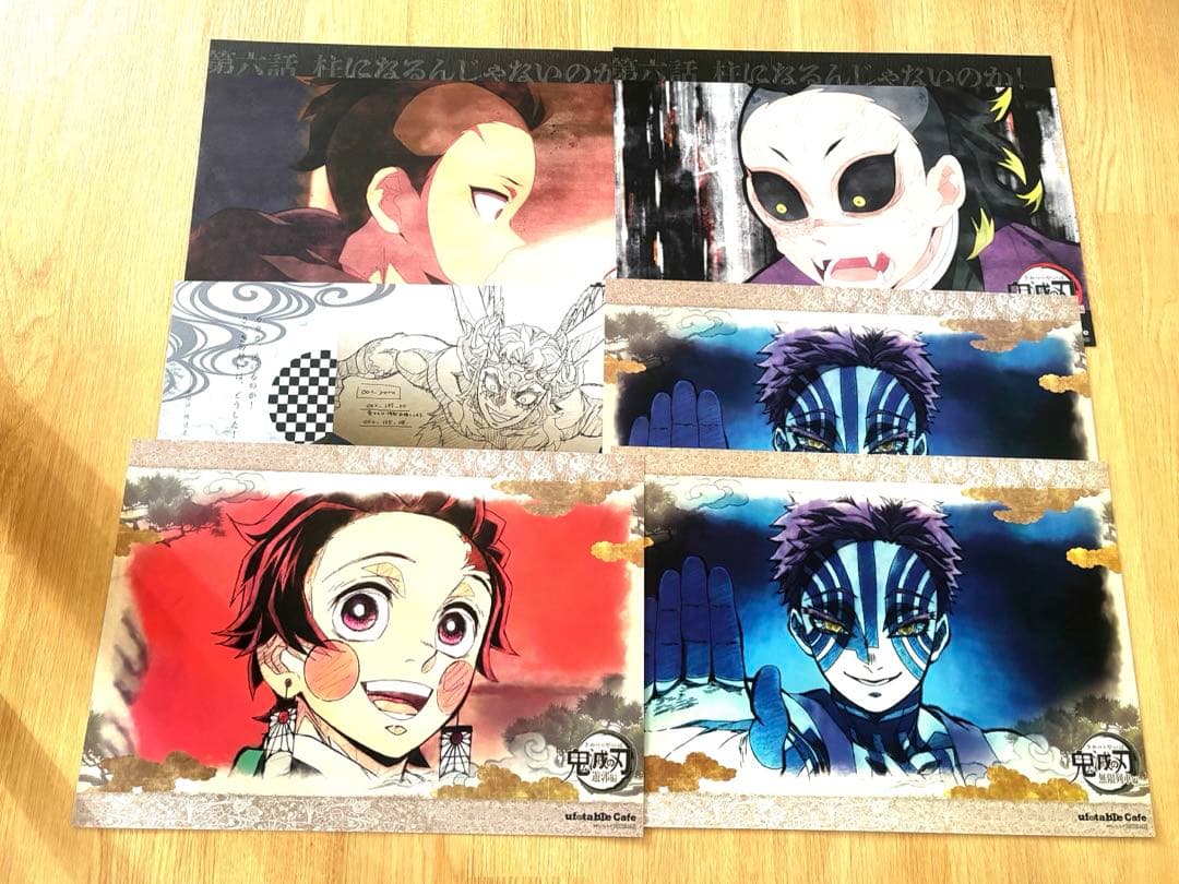 鬼滅の刃　ランチョンマット　まとめ売り　95枚　クリアファイル5枚 cafe