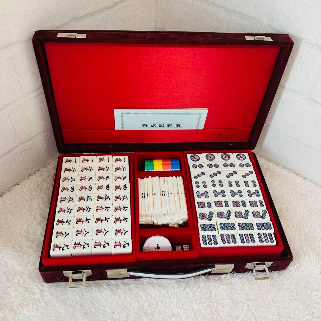 【レア希少】任天堂 役満 特重 高級麻雀牌 亀の一筒 ニンテンドー 昭和レトロ