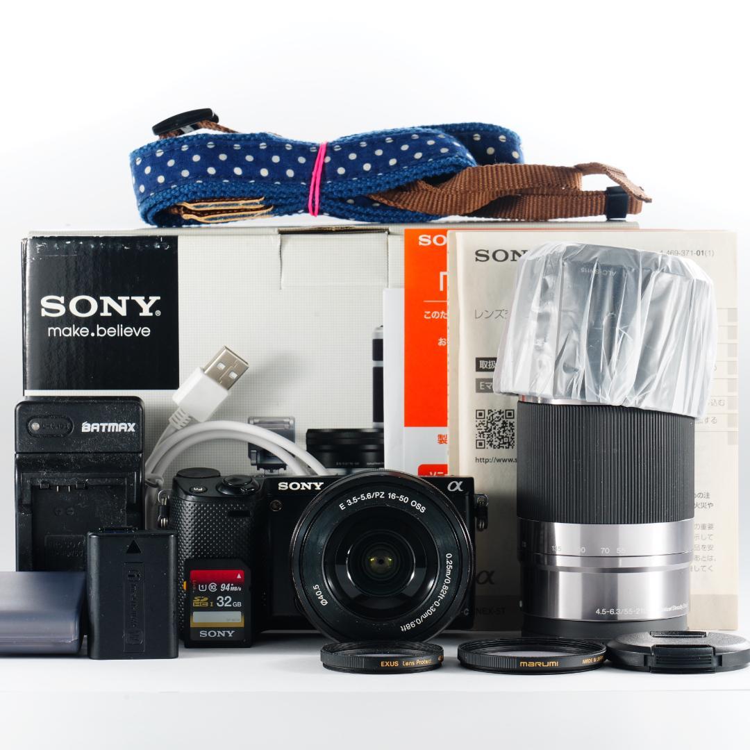 運動会で後悔しない/極美品SONY NEX-5T/超豪華フルセット 879