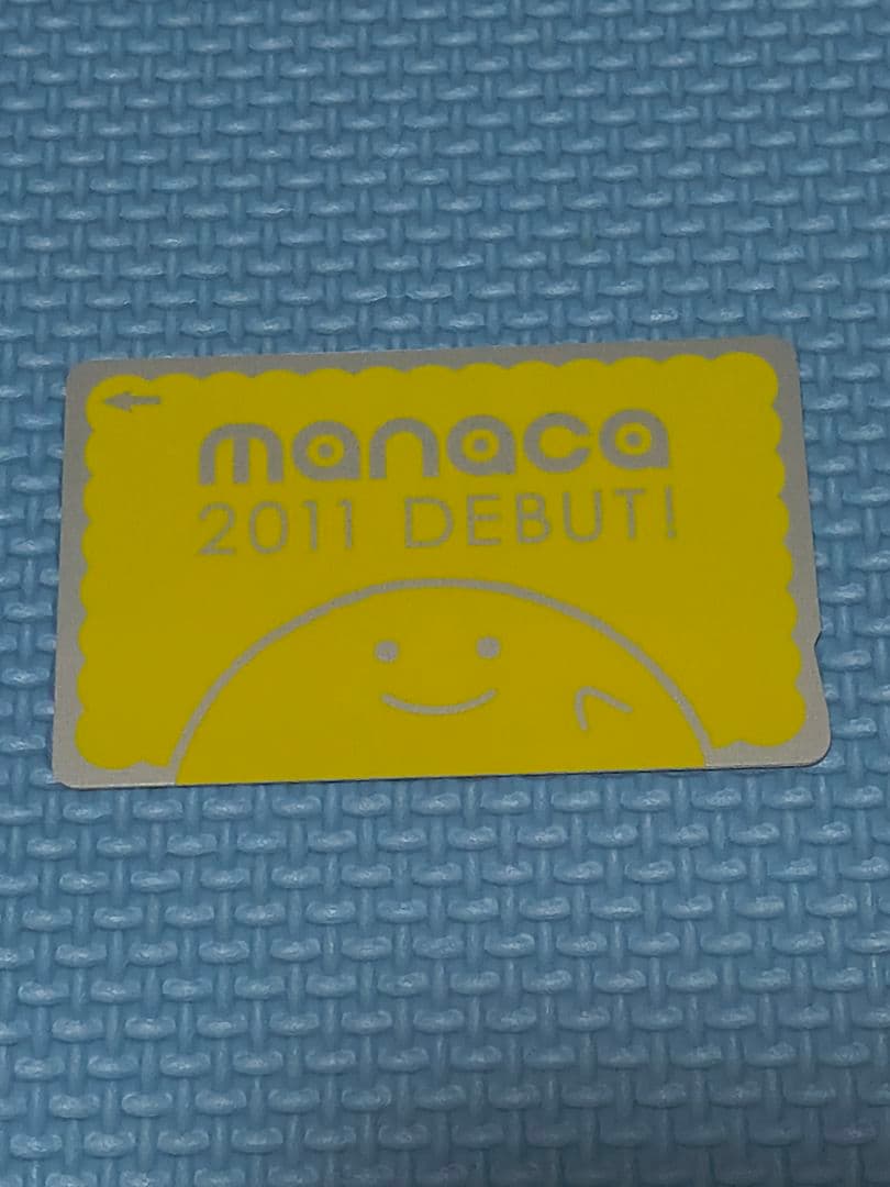 DEBUT manacaICカード Amazon | 使用可能 旧デザイン manaca 初期マナカ μstarなし DO!なし