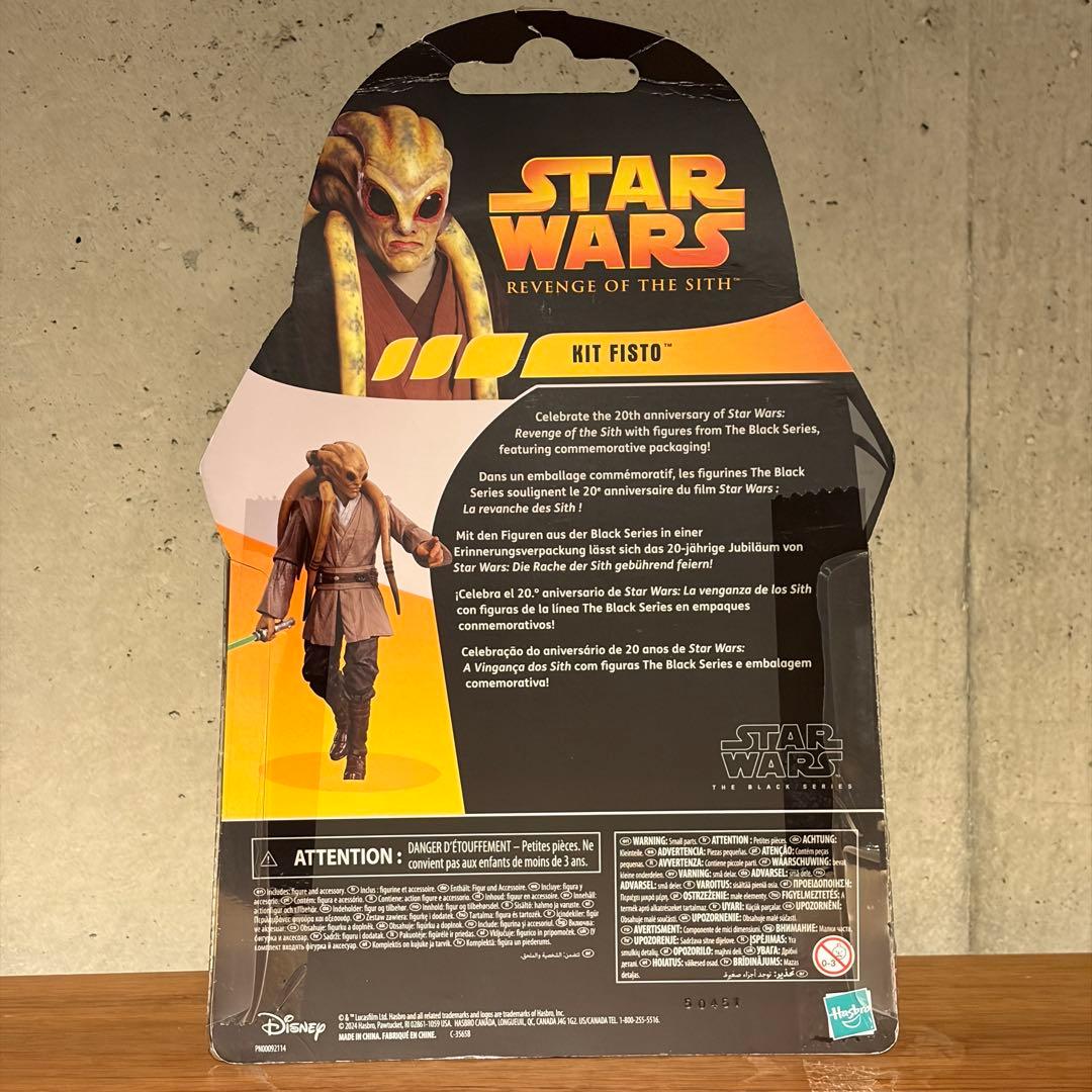 スターウォーズブラックシリーズ6インチ　キット・フィストー