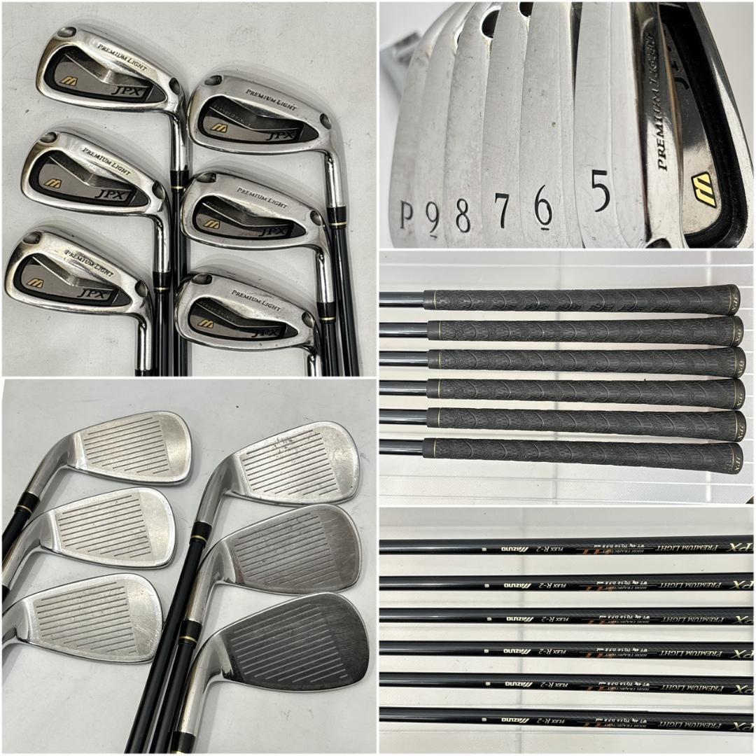 メンズ右利き初心者用 ゼクシオ 5代目 ミズノ ゴルフセット W₋2721