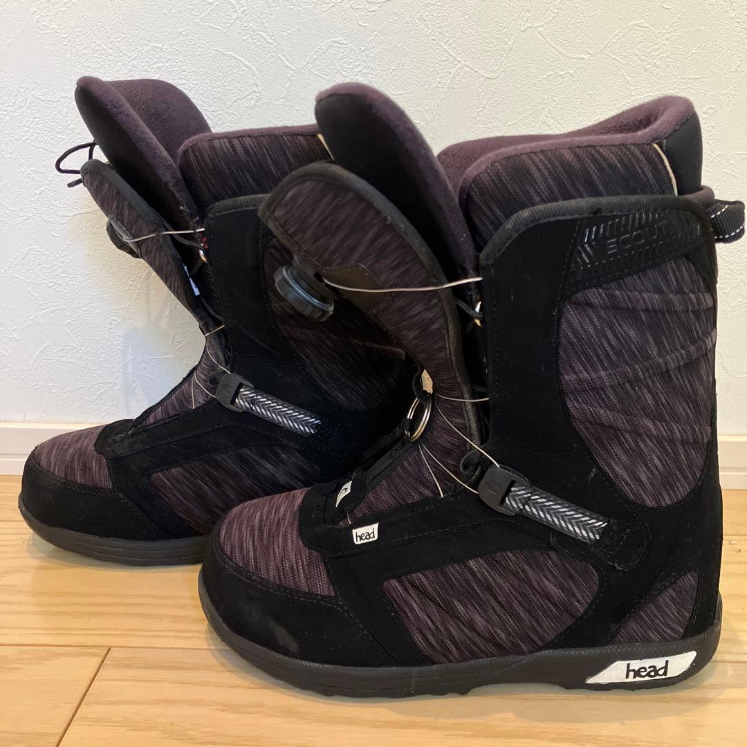 HEAD ヘッド SCOUT スノーボードブーツ 25.5cm ブラック