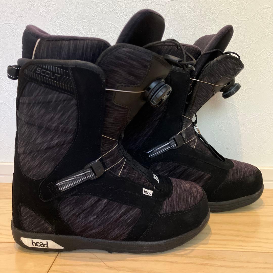 HEAD ヘッド SCOUT スノーボードブーツ 25.5cm ブラック