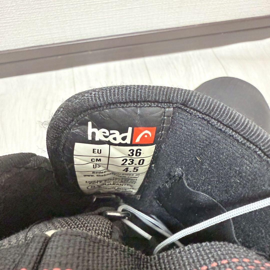 HEAD ダブルBOA スノーボードブーツ 23.0cm 美品