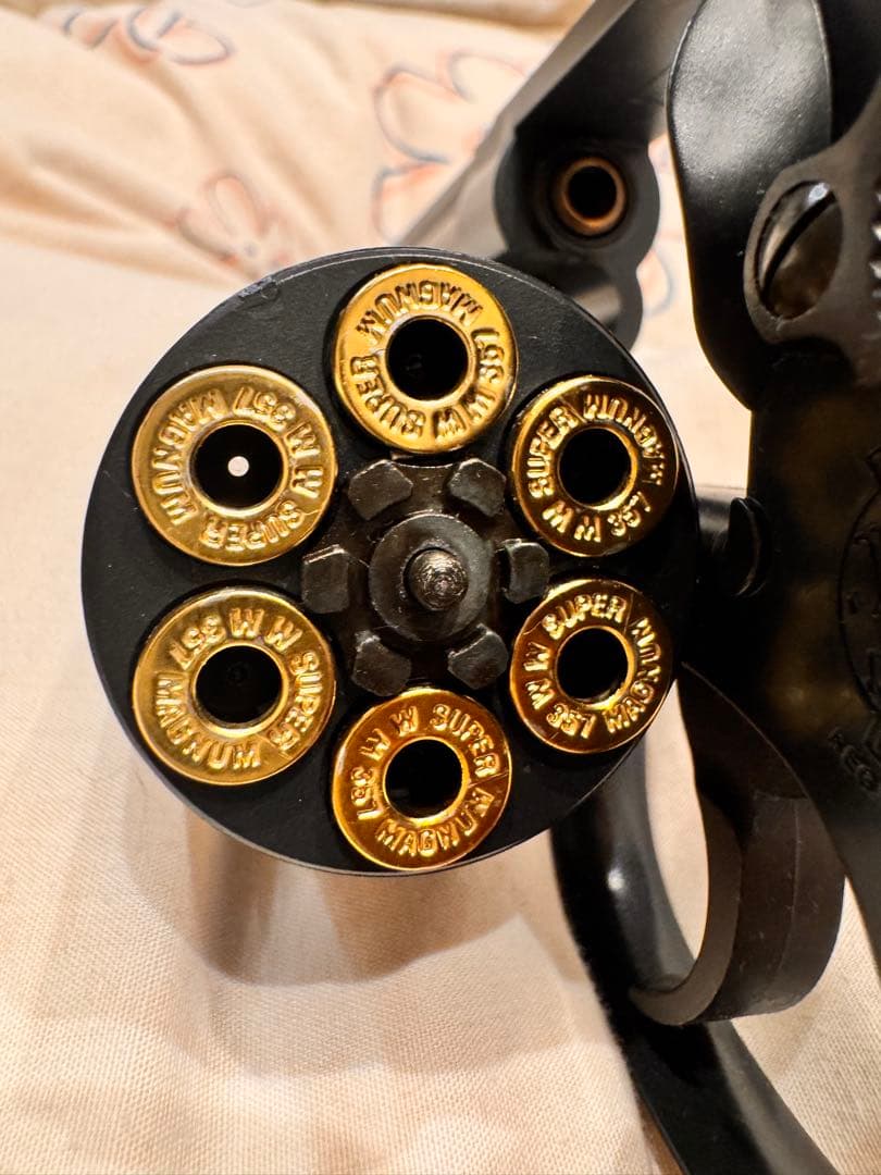 ガスリボルバー Smith & Wesson M19 6インチ