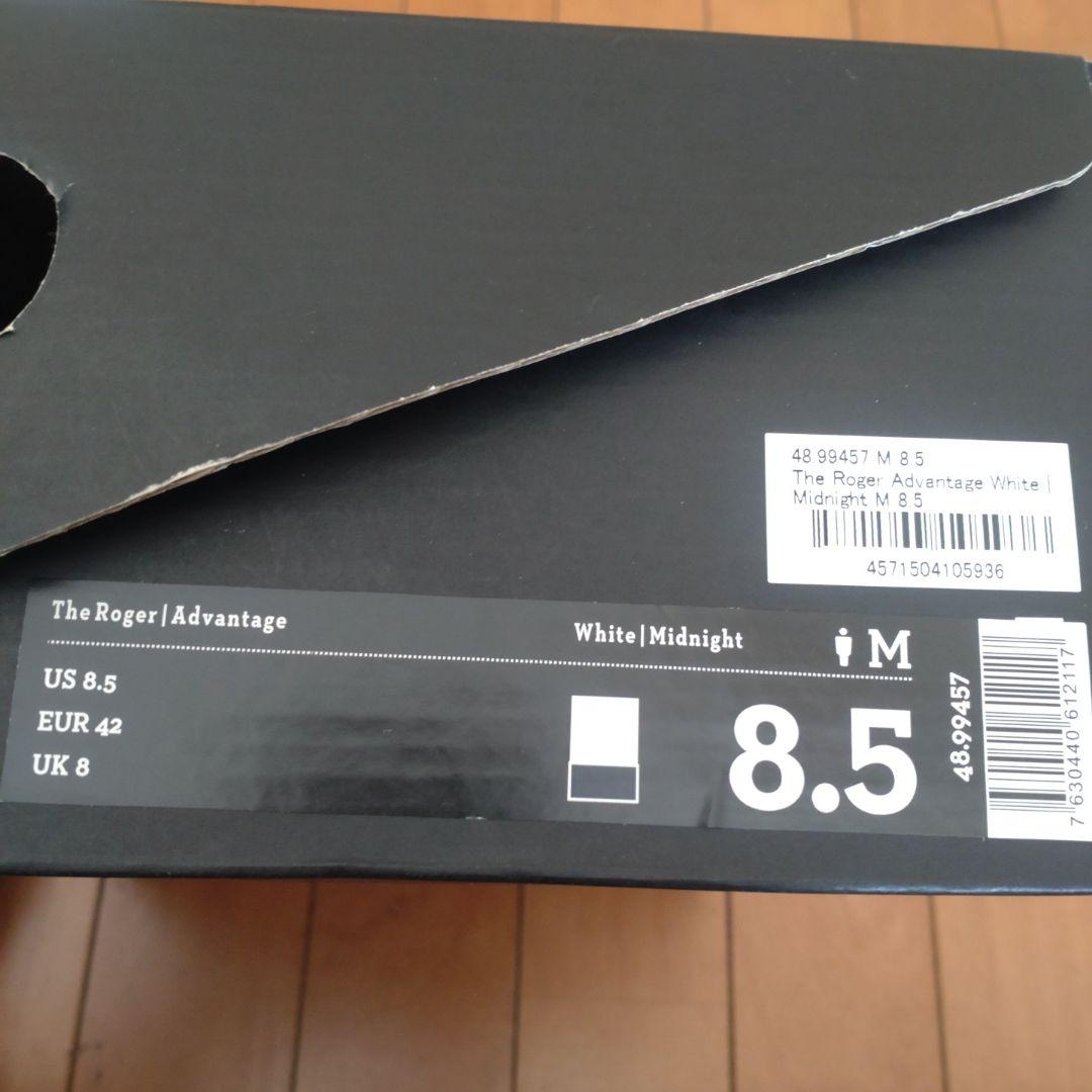 オン　On ロジャー　アドバンテージ　26.5cm ホワイト/濃紺