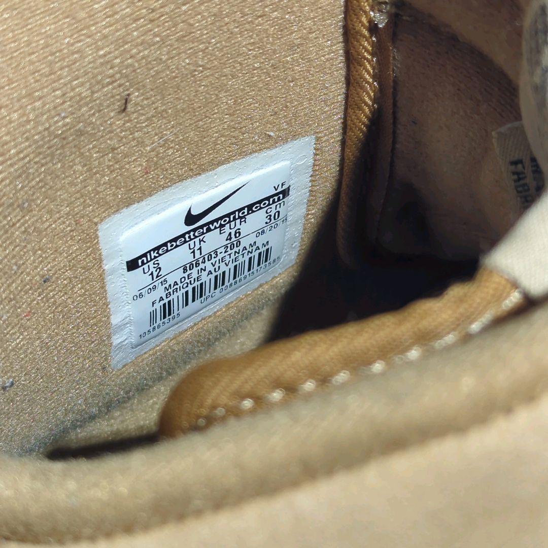 Nike Air Force 1 ウィート ハイカットスニーカー 30.0cm