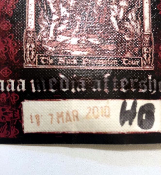 ■激デットストック■MACHINE HEAD_AAAパス_新品 _非売品