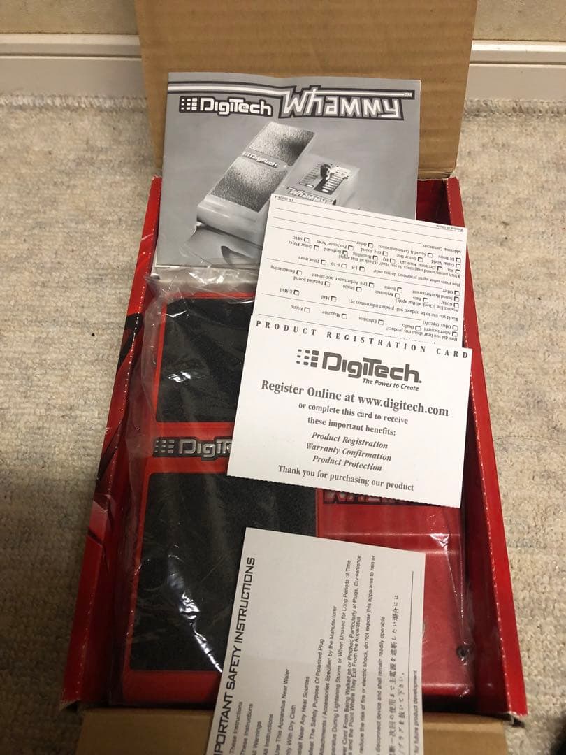 DigiTech Whammy 4 箱あり