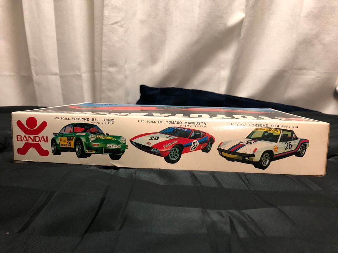 旧ロゴ　BANDAI TOYOTA 2000GT プラモデルセット