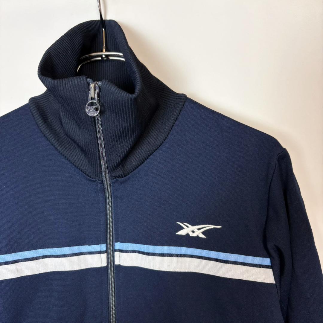 80s 日本製 ASICS アシックス ゴールドタイガー トラックジャケット L