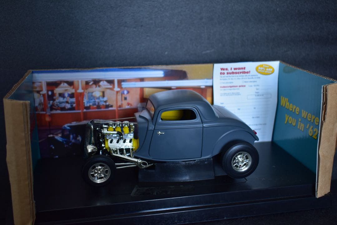 限定品] ERTL アメリカングラフィティ '34 フォード ホットロッド