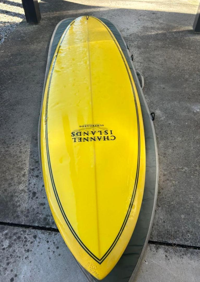 $ignチャンネルアイランド MSF 6‘5　 　　　　専用フ ィン、ケー AL MERRICK/MSF 5'9