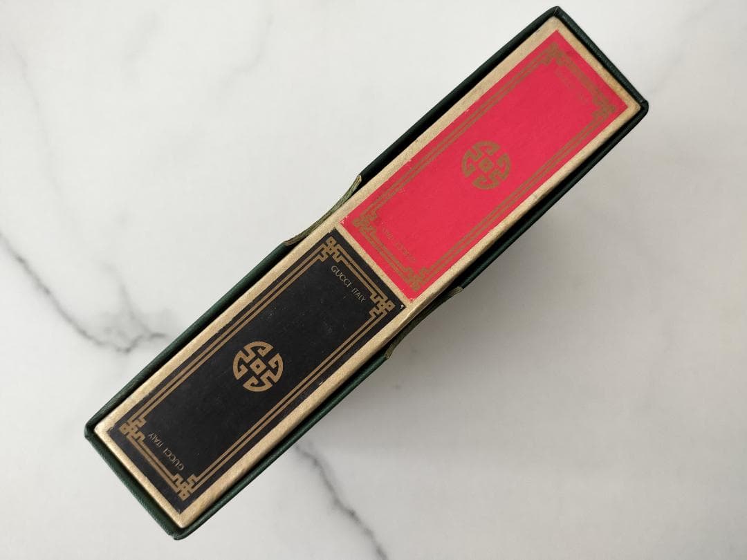 プ*ん様 【未開封】GUCCI トランプ2個 ボックス付き オールドグッチ