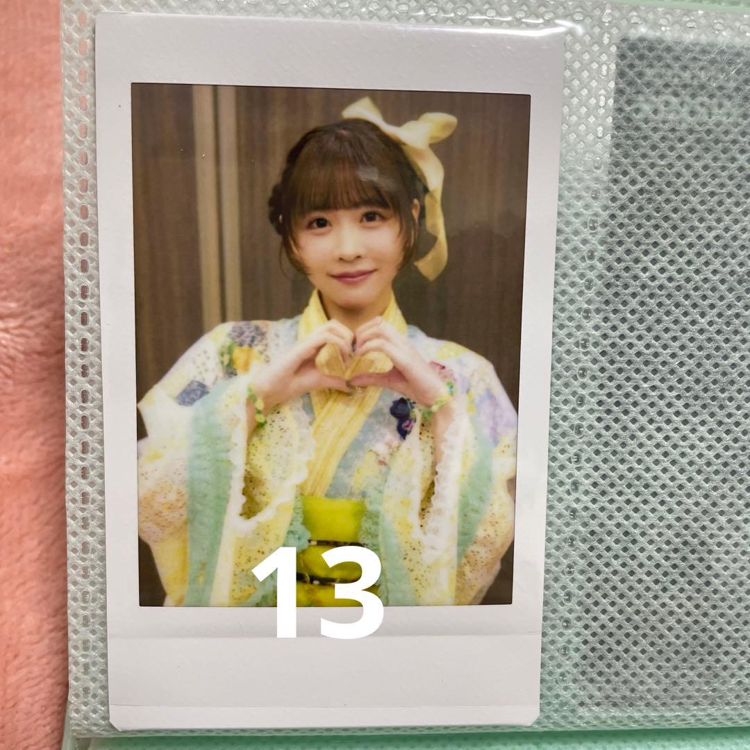 FRUITS ZIPPER 櫻井優衣 プリントチェキ 13枚セット