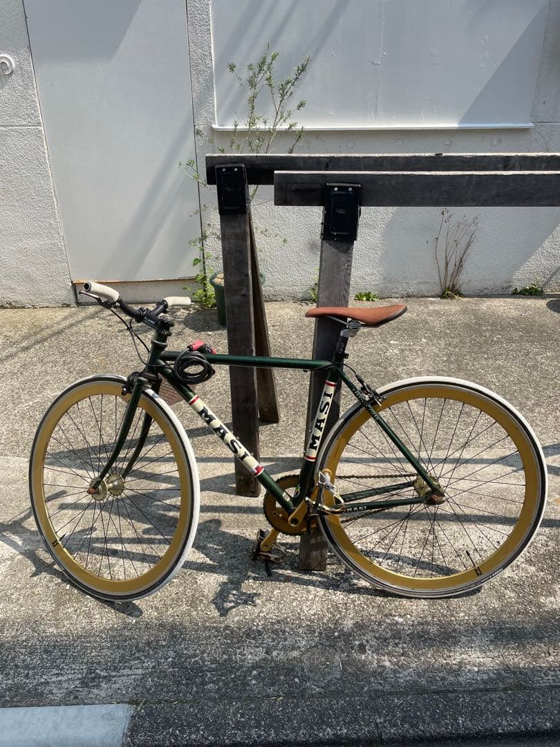 【コーラボーイ】MASI シングルスピードバイク グリーン コーラボーイ様専用】MASI シングルスピードバイク グリーン