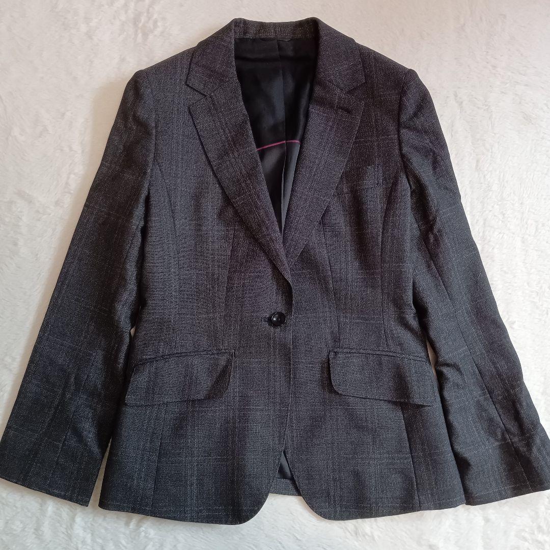 HILTON ヒルトン LiberO スーツ セットアップ 黒 チェック - メルカリ