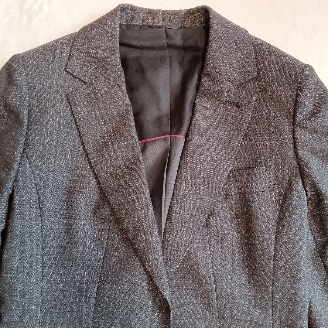 HILTON ヒルトン LiberO スーツ セットアップ 黒 チェック - メルカリ