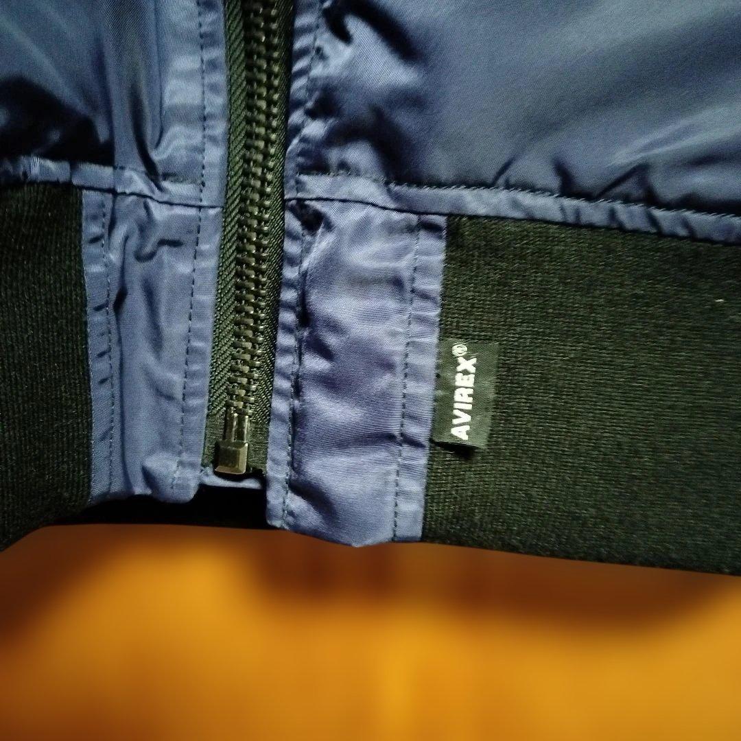 月末迄最終値下】AVIREX＆MSPGコラボ MA-1 バイカーズジャケット