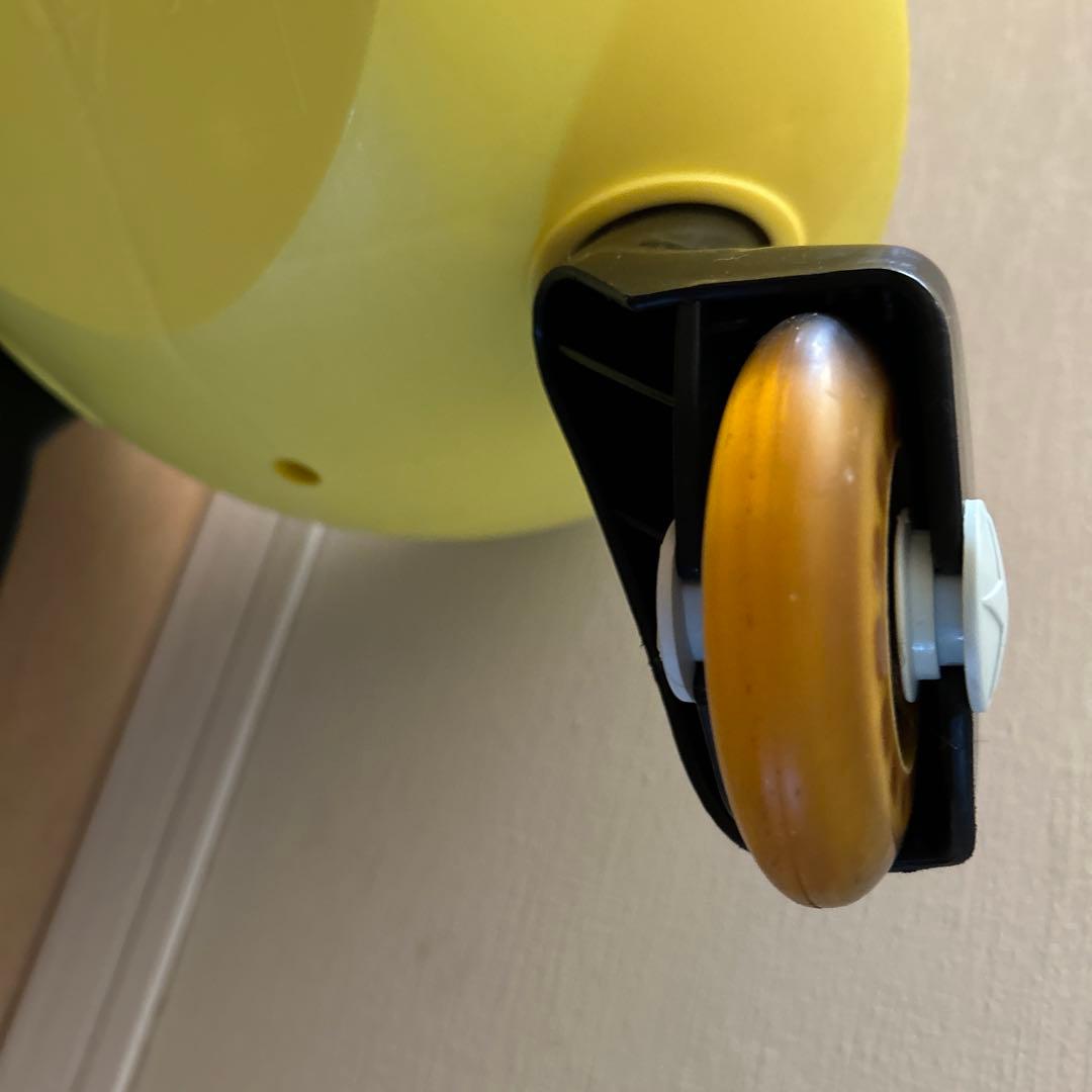 【プラズマカー・ラングスジャパン】黄色 ゴムタイヤ 静音 乗り心地抜群