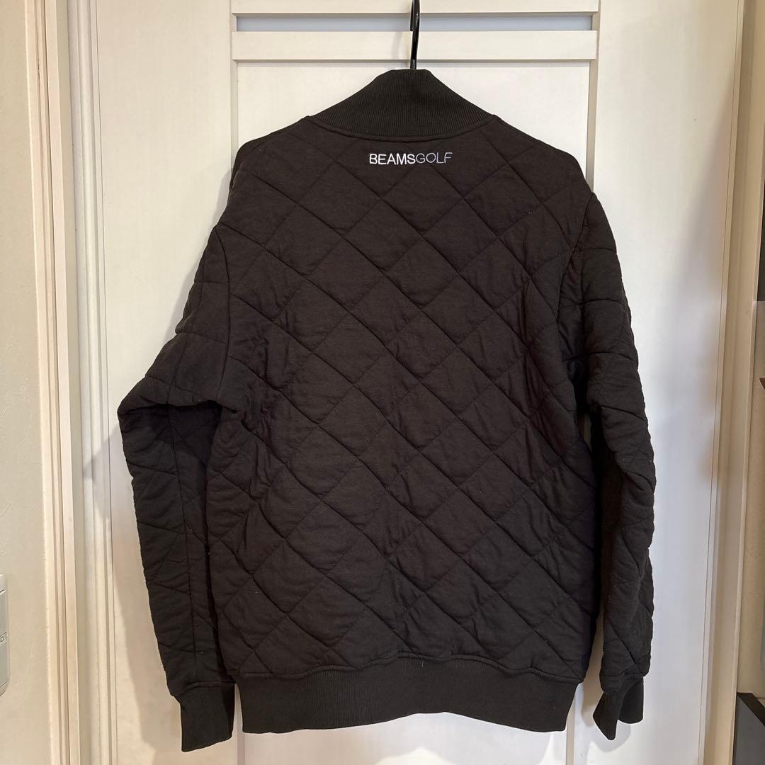 BEAMS BEAMS GOLF キルティングジャケット Lサイズ ブラック GOLF