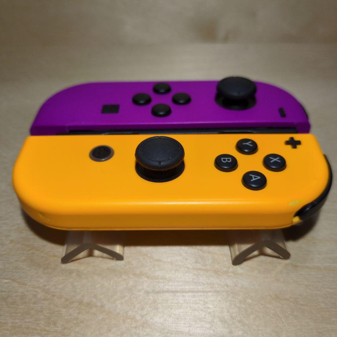 Nintendo Switch ジョイコン 高耐久スティック交換済み 紫 橙 - メルカリ