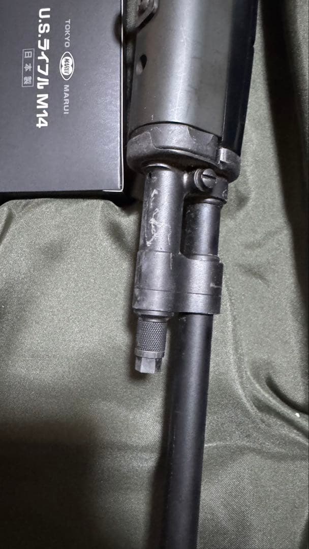 東京マルイ 電動ガン M14 O.D.ストック　マウントベース付き